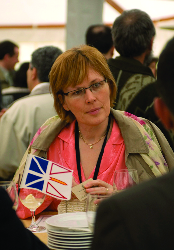 Blažena Hušková, Czech Republic, Fellow in 2000, at the First Alumni Congress. Photograph by Greig Cranna.